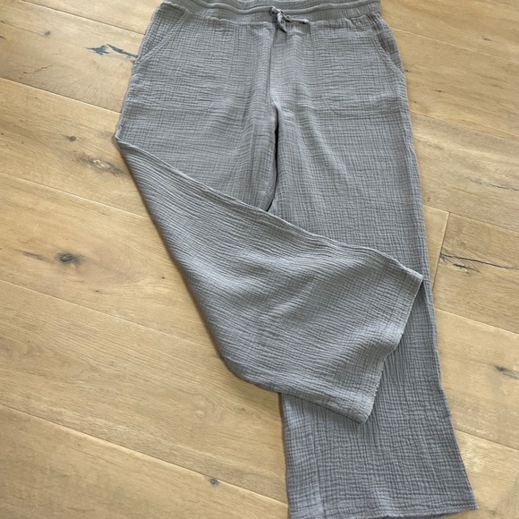 Mododoc Los Angeles, 100% cotton gray, gauze pant. - Picture 3 of 11